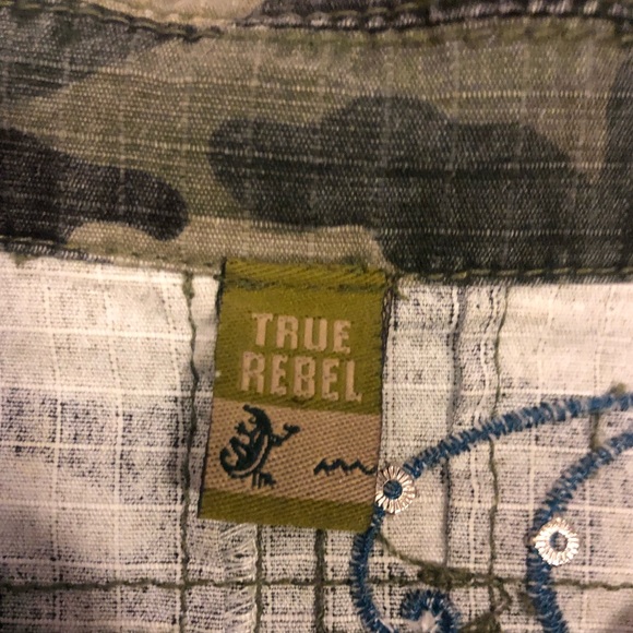 Camo Beaded True Rebel Jacket - Picture 2 of 6